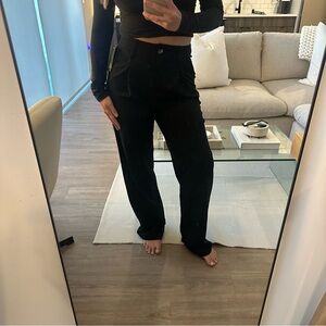 Women's High-Rise Wide Leg Trousers - Wild Fable™